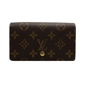 Louis Vuitton Wallet Porte Monnaie Billet Tresor Brown Medium